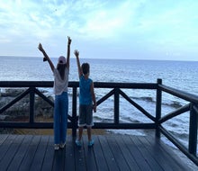 Have a laid-back family vacation in Isla Mujeres, Mexico. Photo by the author