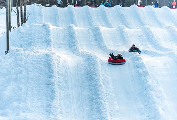 Snow tubing near NYC: Jack Frost