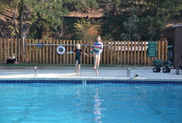 Huttopia Paradise Springs: Discover the Best New Glamping near Los Angeles: The Pool