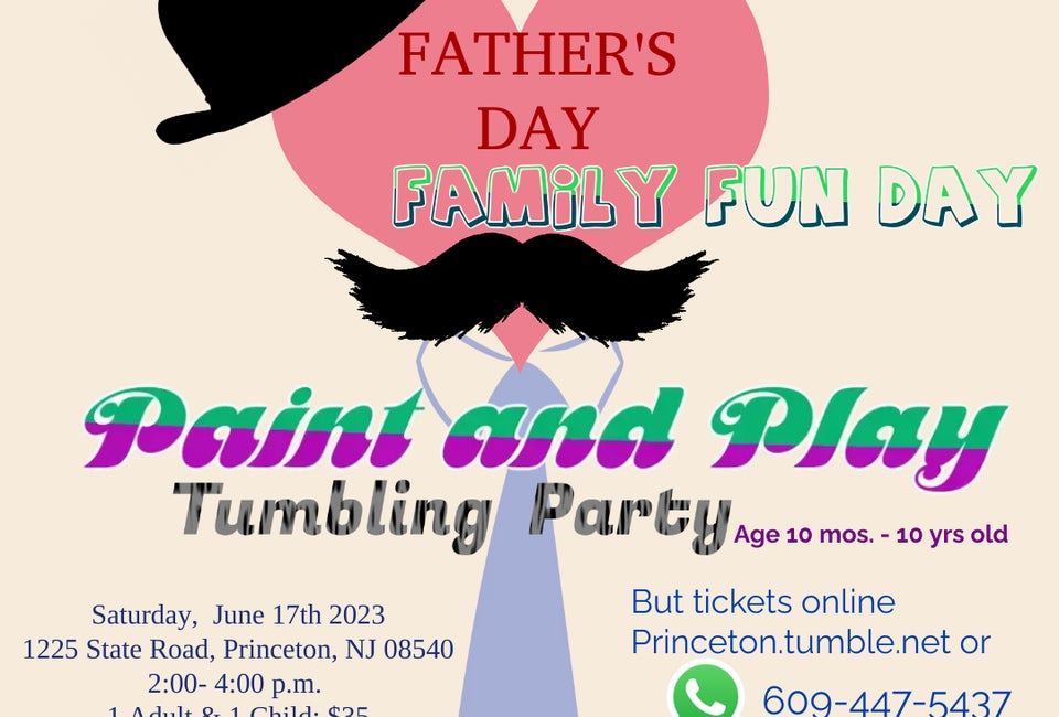 Father's Day Paint and Play Tumbling Party