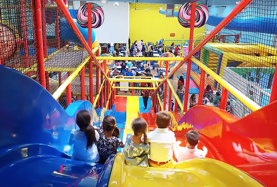 Kanga's Indoor Playspace offers activities and fun for all ages and makes a great indoor birthday party destination. 