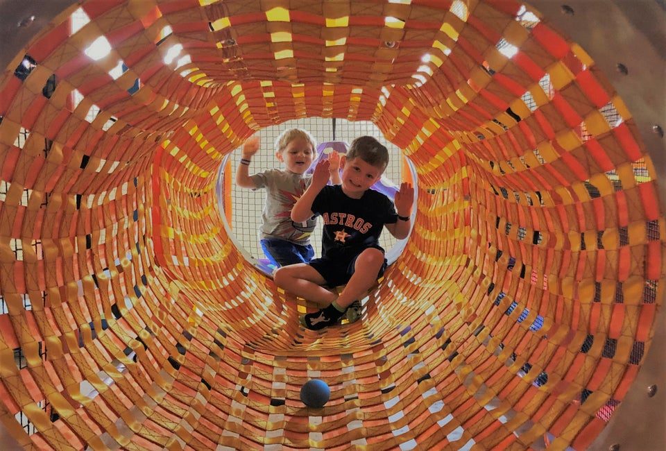 Kids can explore for hours at Kanga's Indoor Playcenter in Cypress and The Woodlands.