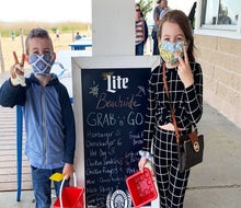 Get some delicious beachside eats at Katch at Venitian Shores. Photo courtesy of the restaurant
