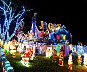The Keeler Christmas light display in Putnam Valley features nearly 1 million lights.