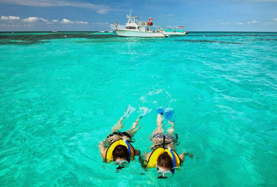 Snorkel in the pristine waters of Key West. Coral Reef State Park. Photo by John Pennekamp 