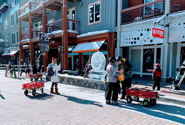 Keystone Mainstreet in Keystone Colorado