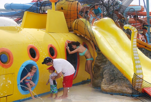 Explore Kid's Cove at Wildwater Kingdom