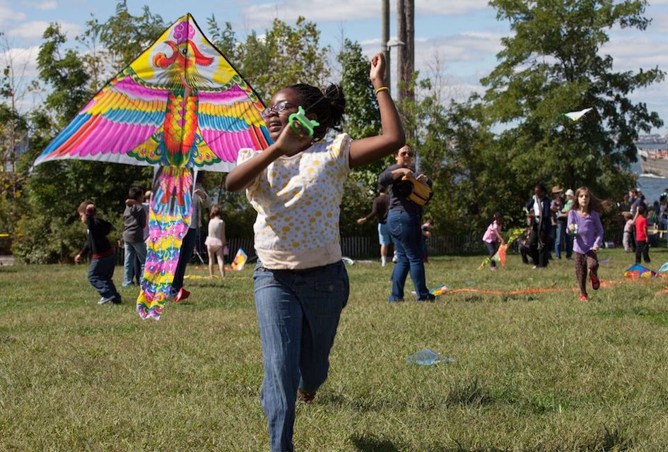 Brooklyn Bridge Park Kite Festival. Photo Credit: Alexa Hoyer