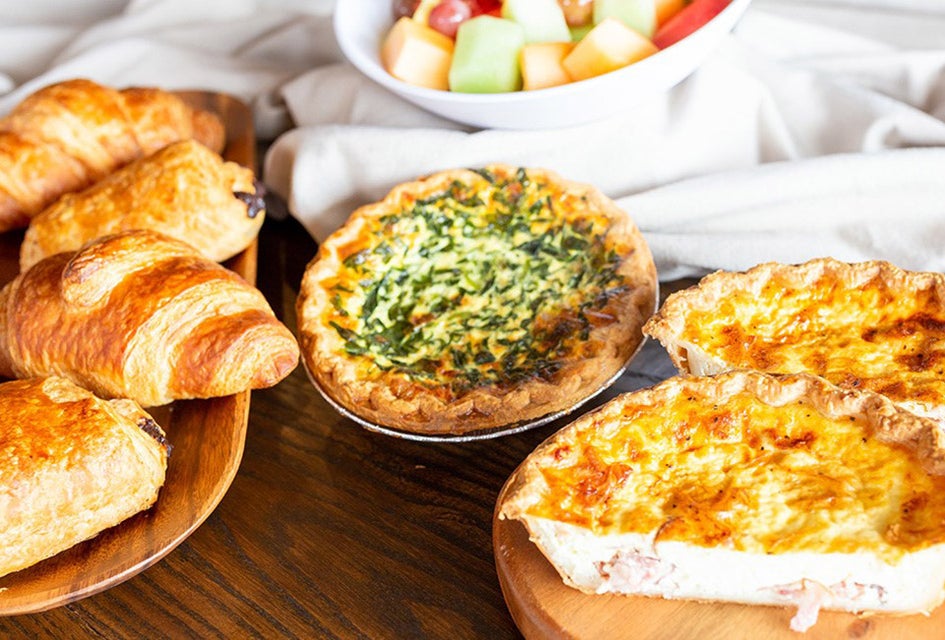 Choose from a family brunch, picnic lunch, or dinner package at  La Madeleine French Bakery.
