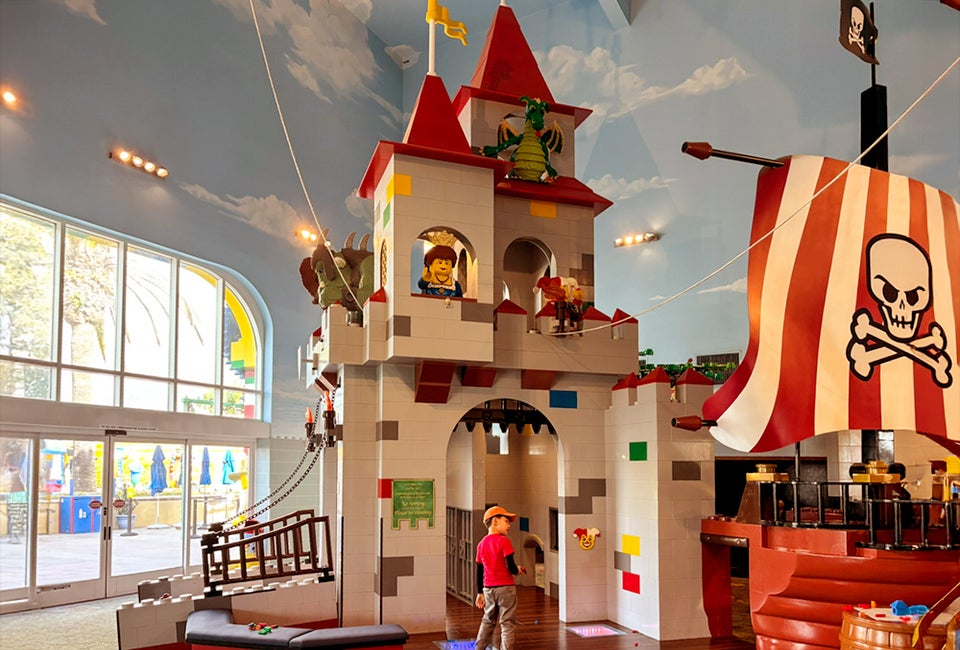 Staying at the Legoland hotels are fitting for young princes and princesses who want to immerse themselves into LEGO bricks. Photo by Kylie Williams for Mommy Poppins