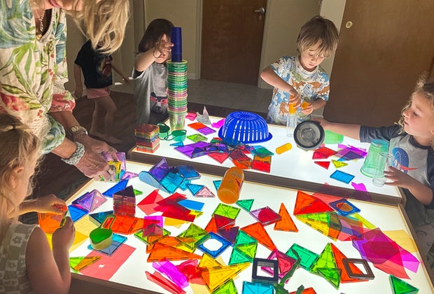 The light lab at Imaginology Kids