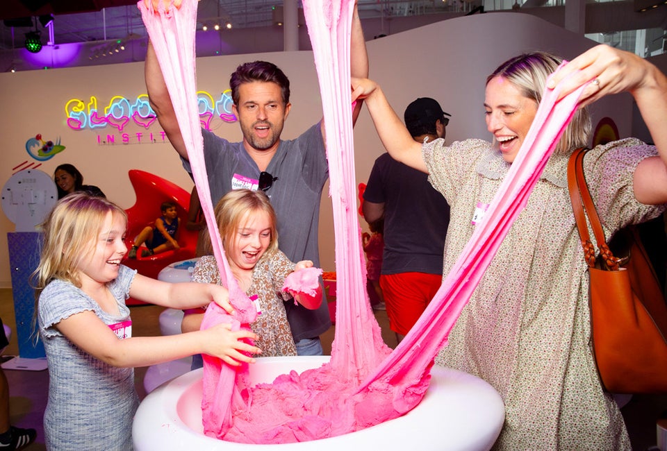 Get slimey on New Year's Eve! Photo by Elaina Bellis courtesy of the Sloomoo Institute