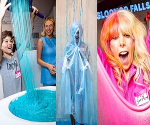  New Year's SLIME Drop at Sloomoo Institute Houston. Photos courtesy of the event.