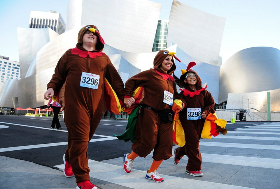 Earn those Thanksgiving pies! Photo courtesy of Turkey Trot Los Angeles