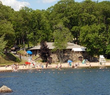 Get to Lake Tiorati early to beat the crowds. Photo courtesy of New York State Parks