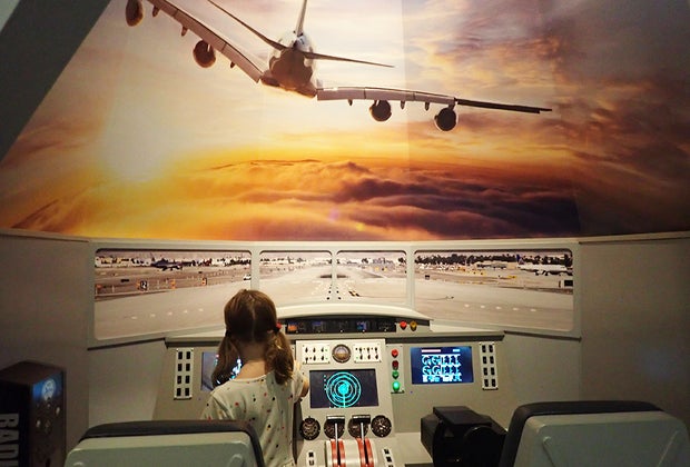 Discovery Children's Museum's Las Vegas Airport exhibit