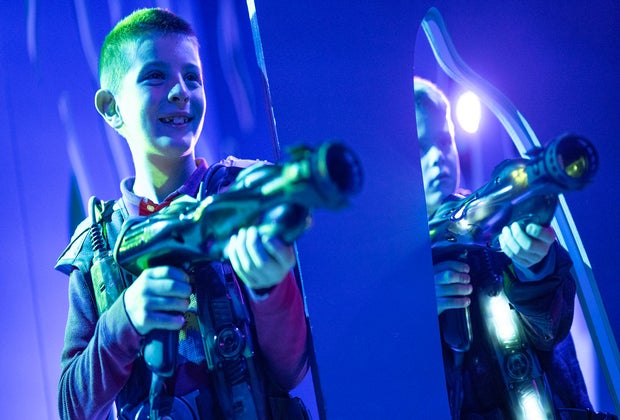 Laser trail is a new attraction at Great Wolf Lodge Grapevine