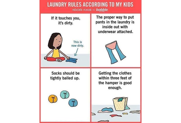 laundry rules meme
