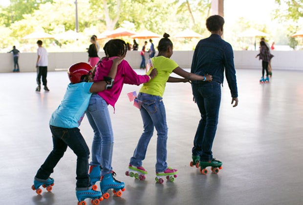 Roller skating rinks in NYC: Prospect Park's LeFrak Center