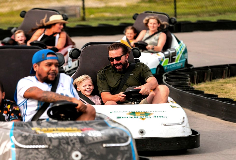 Hit the road for an action-packed trip to one of the best family fun centers in Connecticut! Photo courtesy of Sonny's Place