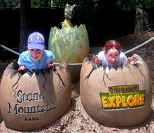 Stone Mountain Park is one of the most visited attractions in Atlanta for a reason -- it's fun! Photo by author
