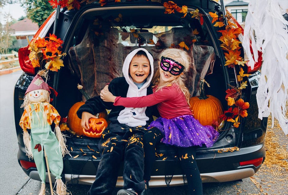 Trunk-or-treats are a fun way to celebrate Halloween all month long.