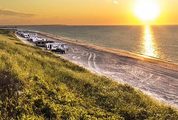 Best Campgrounds for Glamping and Cabin Camping on Long Island: Montauk County Park