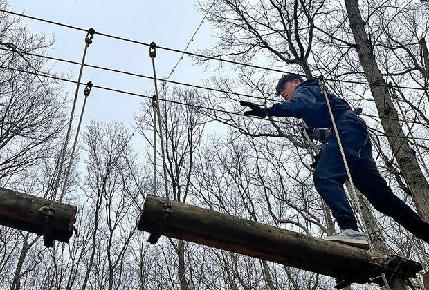 Adventure Park at Long Island: ropes course