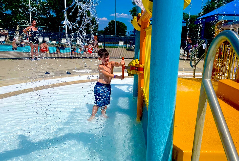 2025 Ultimate Guide to Long Island Splash Pads and Water Playgrounds Cantiague Park's splash pad offers water play for all ages.