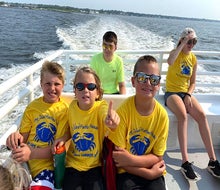 Budding marine biologists will learn about local ecology at the Long Island Maritime Museum's summer camps. Photo courtesy of the museum