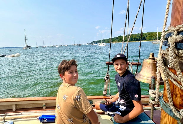 Long Island Tall Ship Cruises: Fun for Kids on Port Jefferson's Ginny Marie