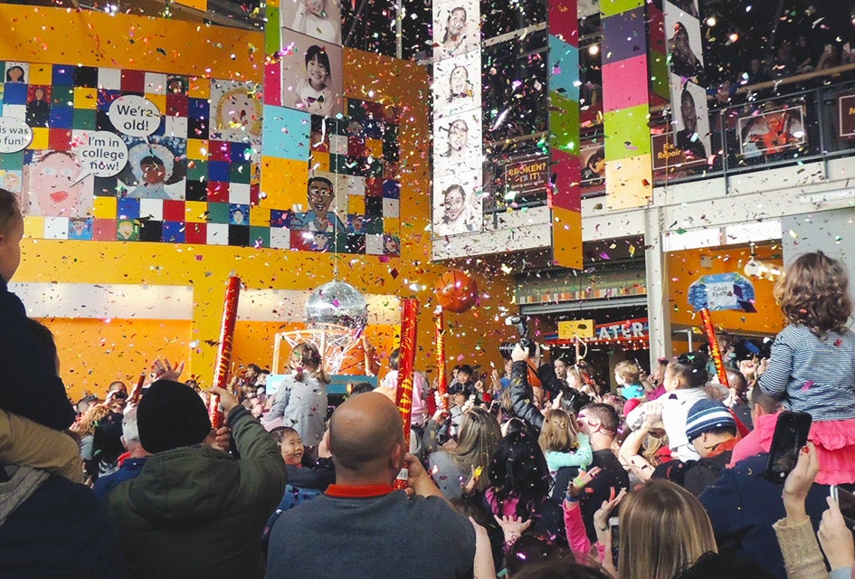 New Year's Eve Weekend 2024 on Long Island: Balloon Drops & Noon Year's Eve Celebrate counting down to the new year at the Long Island Children's Museum. Photo courtesy of LICM