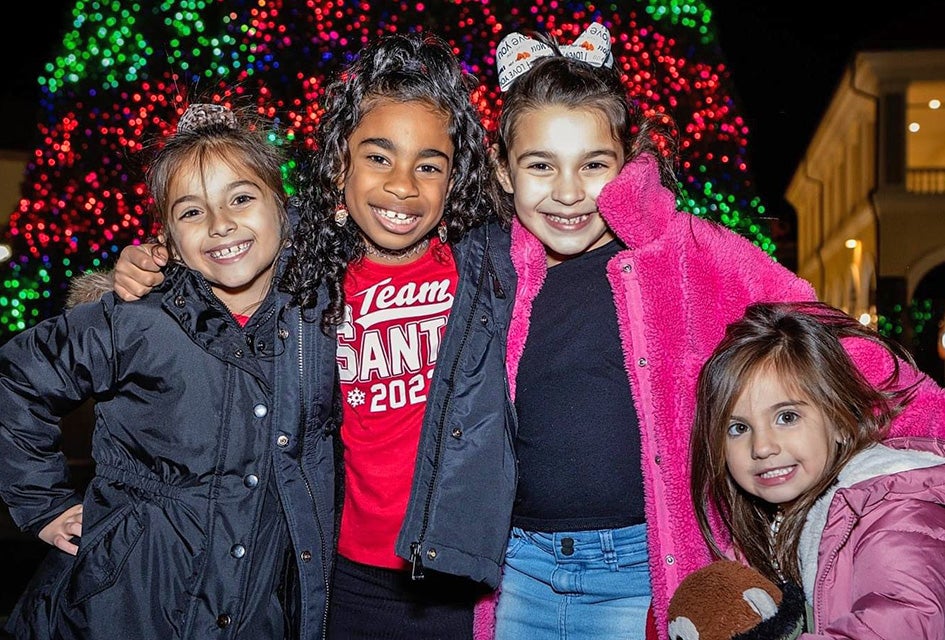 Veterans Day Weekend 2024 on Long Island: Best Things To Do with Kids Ring in the season at the holiday festival and tree lighting at Tanger Outlets in Deer Park. Photo courtesy of Tanger Outlets