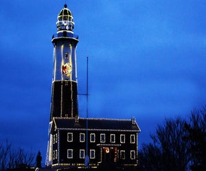 Trek to The End for the Montauk Lighthouse tree lighting this weekend. Photo courtesy of the Montauk Lighthouse