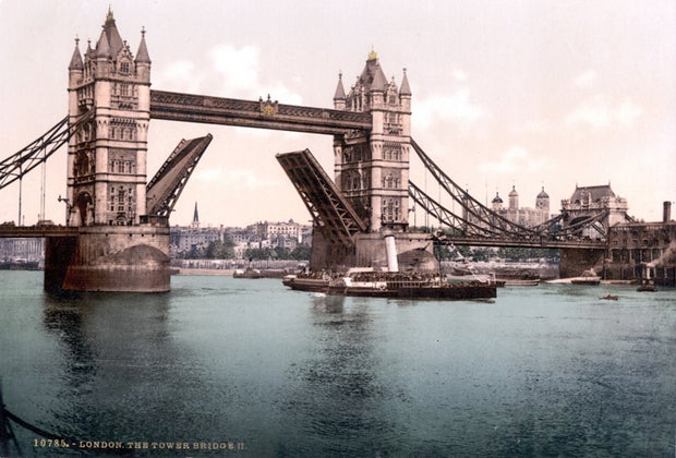 London Bridge and the Thames River