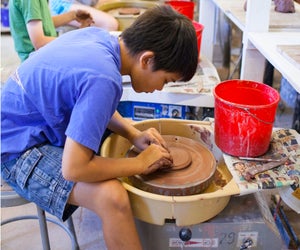 Kidstreet Camp is great for budding artists. Photo courtesy of  Lillstreet Art Center 