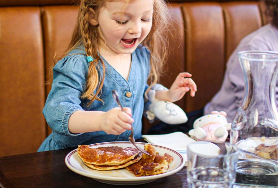 Pancakes served all day long in Chicago's West Loop! Photo courtesy of The Little Goat, Facebook