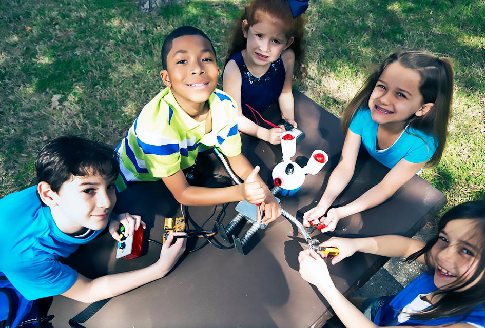 Weekend Events: Circus, Eco-Carnival, Spring Celebrations Tap into your child's creativity at the Long Island Science Center's maker space. Photo courtesy of LISC