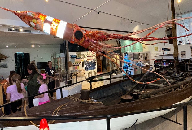 Whaling Museum's "Monsters & Mermaids" Exhibit 