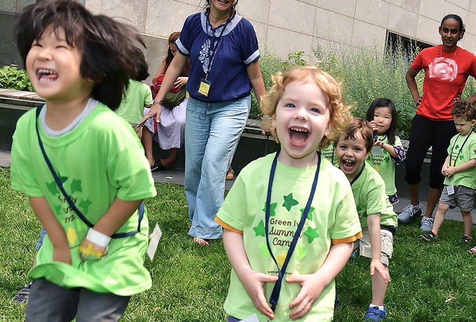 Green Ivy provides a warm and enriching summer camp experience for children ages 2-5. Photo courtesy of the school
