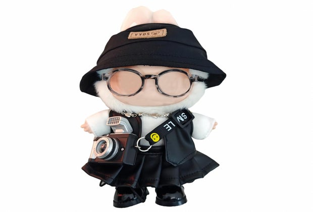 Dress your Lububu in style. Clothes and photo by Mrwtesio on Amazon