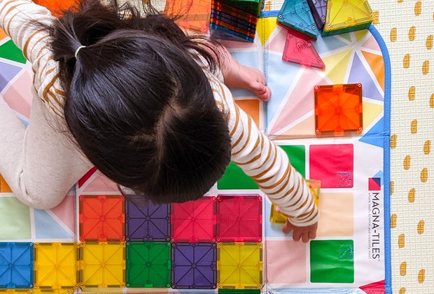 matching games Magna-Tiles Games and Building Ideas for Kids