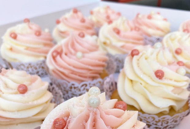 Magnolia Bakery's colorful cupcakes