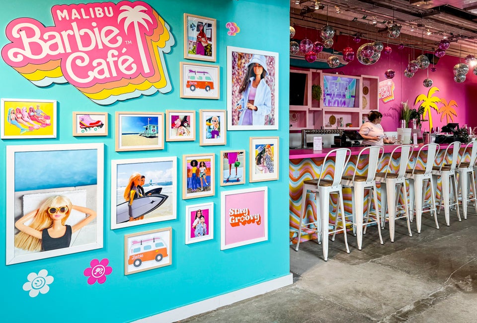 Malibu Barbie Café in Houston. Photo by Nan Ross