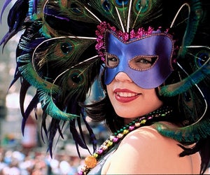 It's Mardi Gras time in Galveston, which means the island is full of parades, parties, and lots of family fun! Photo courtesy of Galveston Convention & Visitors Bureau.