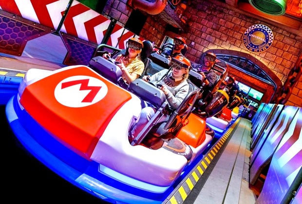 Mario Kart: Bowser’s Challenge at Super Nintendo World, Universal Studios Hollywood