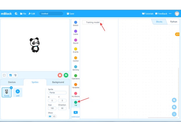 MBlock teaches older kids several program languages.