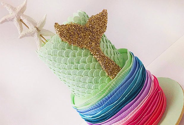 There Should Always Be Cake's elegant mermaid cake