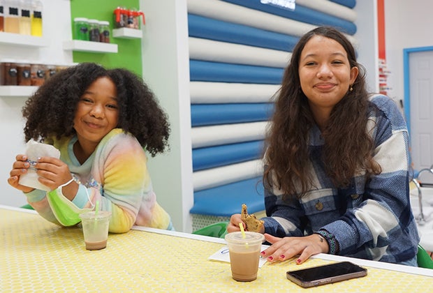 Milk & Cookies Kids Spa: Post treatment cookies