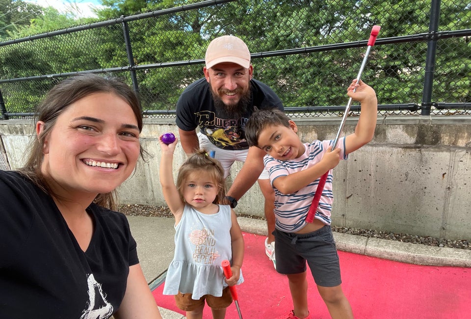 Mini golf is a family-friendly activity for all ages to enjoy.  Photo provided by Kelly Patino